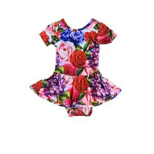 Muse Threads 🌹 Bamboo Floral Leo Dress